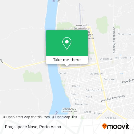 Praça Ipase Novo map