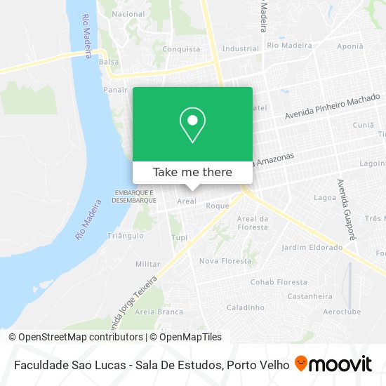Faculdade Sao Lucas - Sala De Estudos map