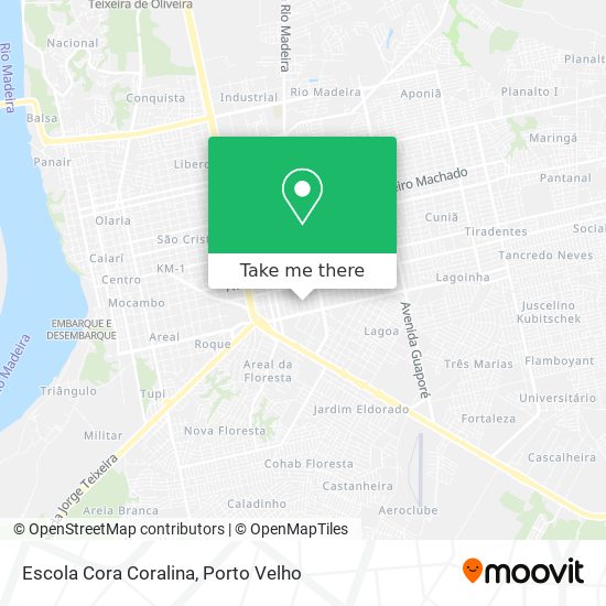 Escola Cora Coralina map