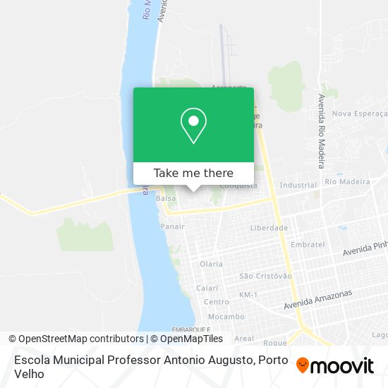 Escola Municipal Professor Antonio Augusto map