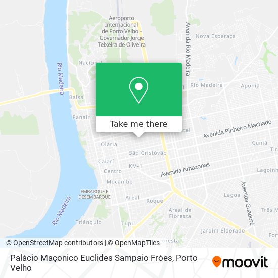 Palácio  Maçonico Euclides Sampaio Fróes map