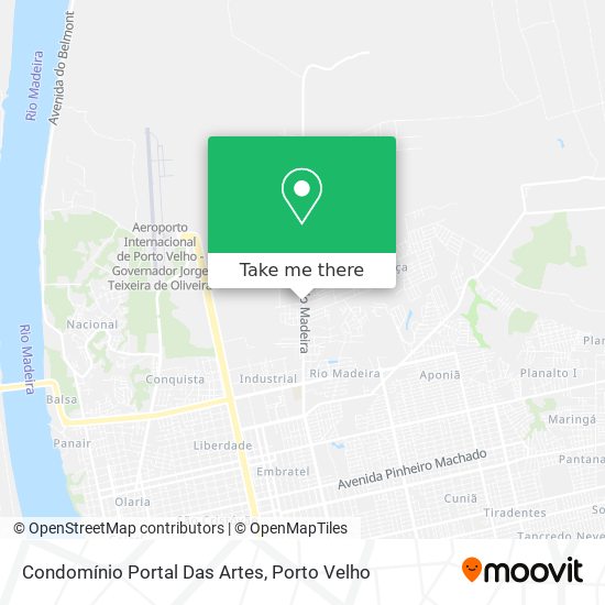 Condomínio Portal Das Artes map