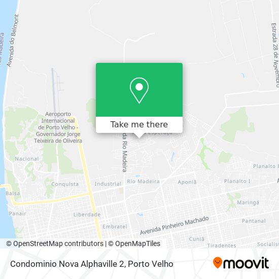 Condominio Nova Alphaville 2 map