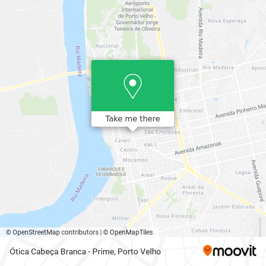 Ótica Cabeça Branca - Prime map