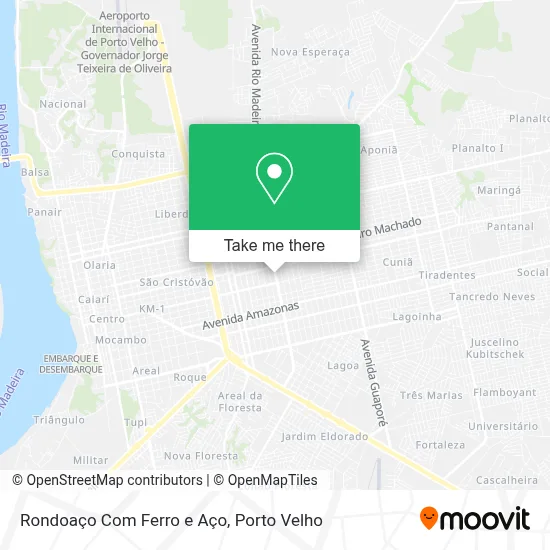 Rondoaço Com Ferro e Aço map