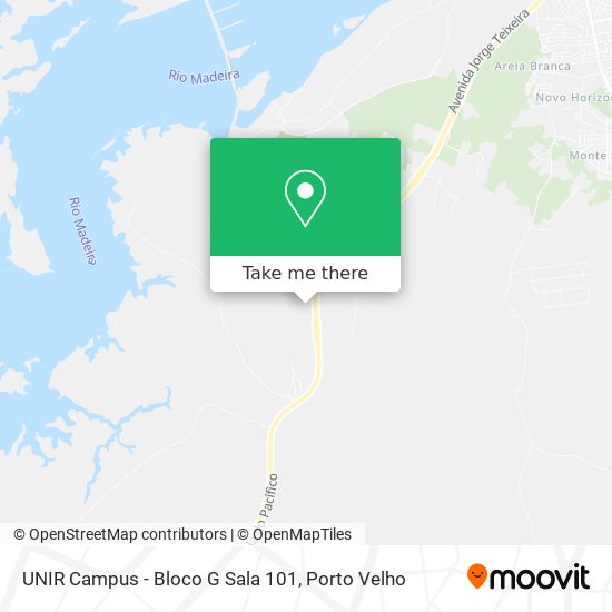 UNIR Campus - Bloco G Sala 101 map