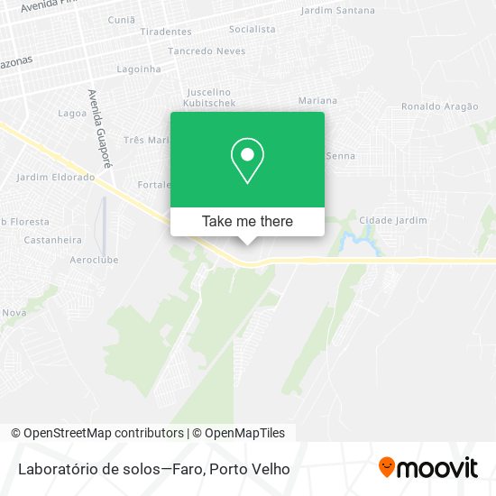 Laboratório de solos—Faro map