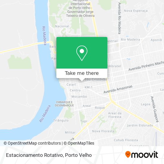 Estacionamento Rotativo map