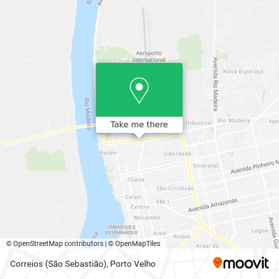Correios (São Sebastião) map