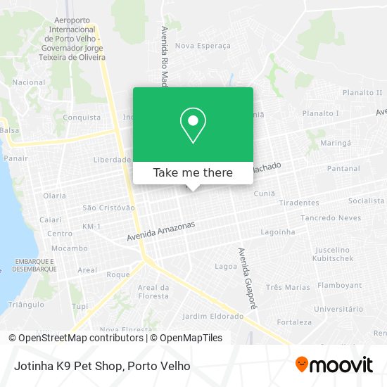 Jotinha K9 Pet Shop map