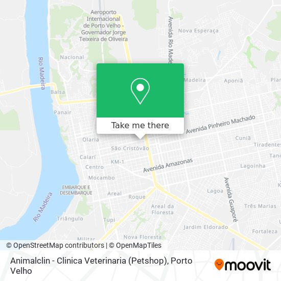 Animalclin - Clinica Veterinaria (Petshop) map