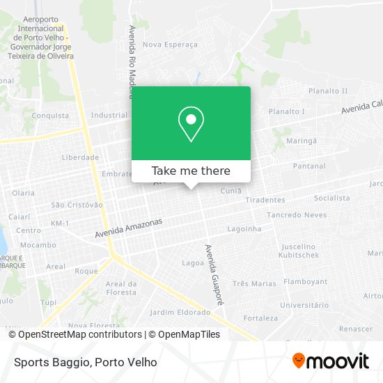 Mapa Sports Baggio