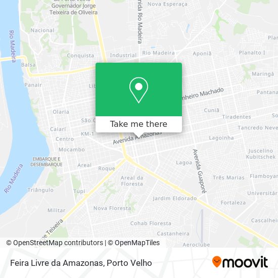 Feira Livre da Amazonas map