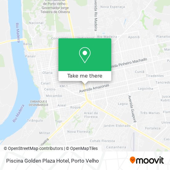 Piscina Golden Plaza Hotel map