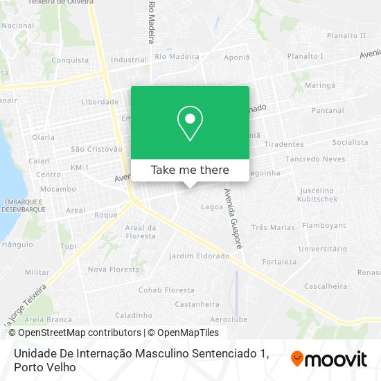 Mapa Unidade De Internação Masculino Sentenciado 1