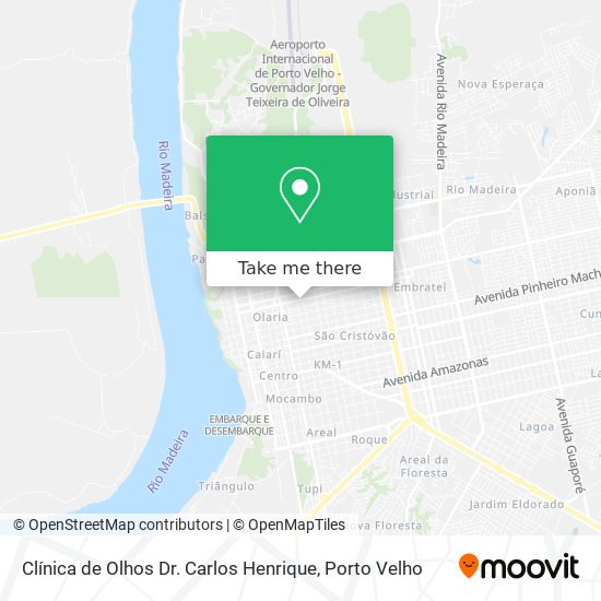 Clínica de Olhos Dr. Carlos Henrique map