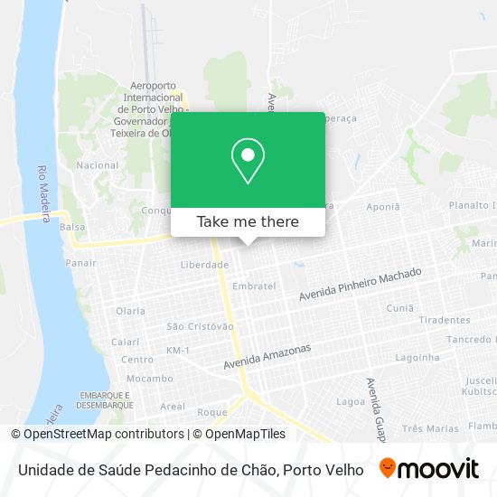 Unidade de Saúde Pedacinho de Chão map