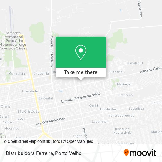 Distribuidora Ferreira map
