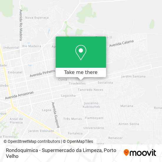 Rondoquímica - Supermercado da Limpeza map