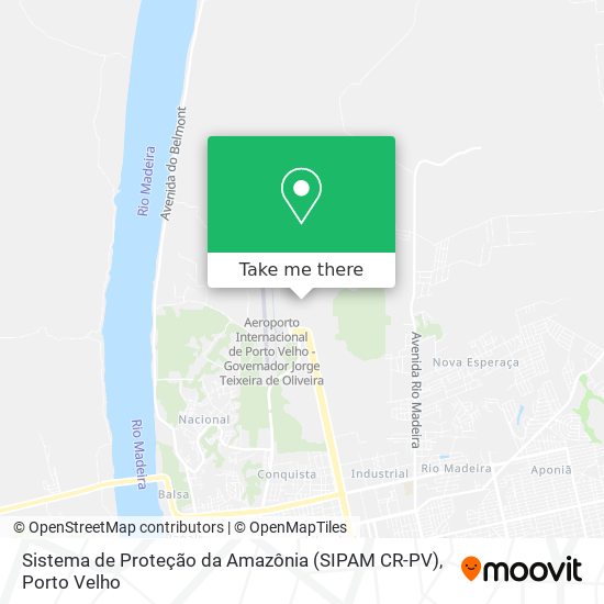 Sistema de Proteção da Amazônia  (SIPAM CR-PV) map
