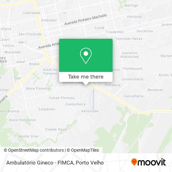 Ambulatório Gineco - FIMCA map