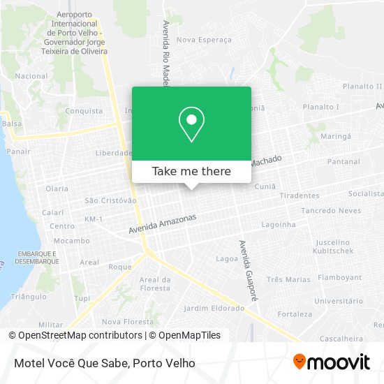 Motel Você Que Sabe map