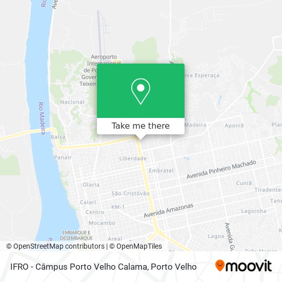 IFRO - Câmpus Porto Velho Calama map