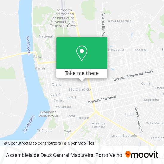 Assembleia de Deus Central Madureira map