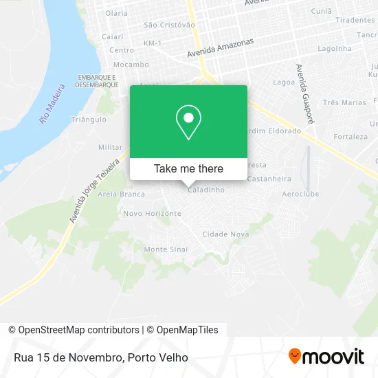 Rua 15 de Novembro map