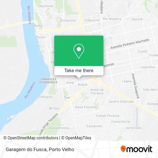 Garagem do Fusca map