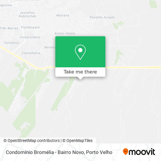 Condomínio Bromélia - Bairro Novo map