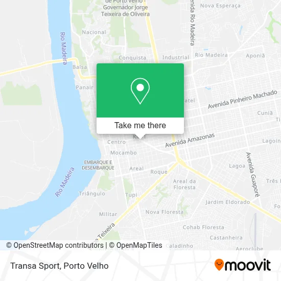 Transa Sport map