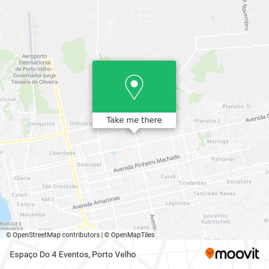 Mapa Espaço Do 4 Eventos