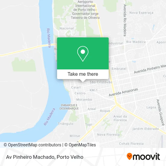 Av Pinheiro Machado map