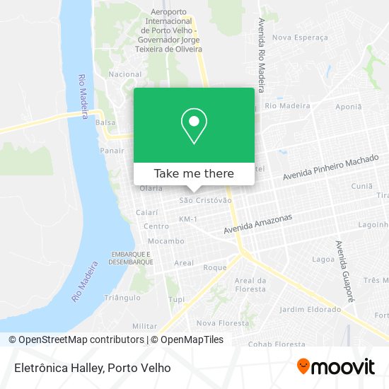 Eletrônica Halley map