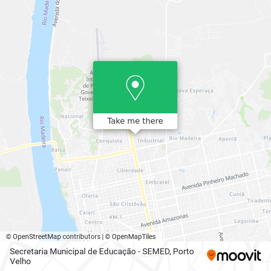 Secretaria Municipal de Educação - SEMED map