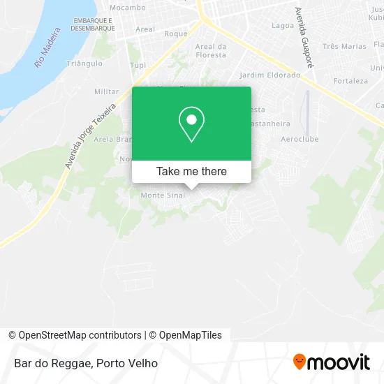 Bar do Reggae map