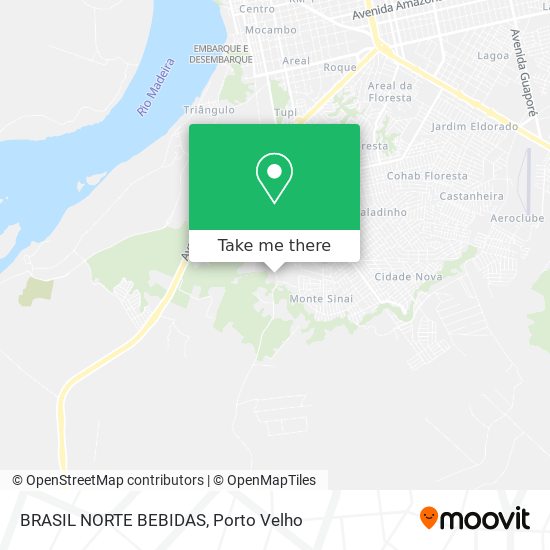 BRASIL NORTE BEBIDAS map