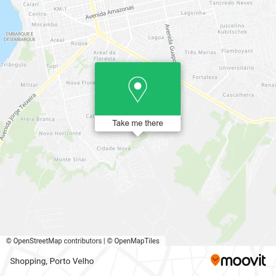 Shopping map