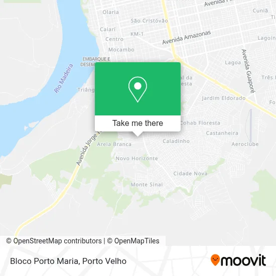Bloco Porto Maria map