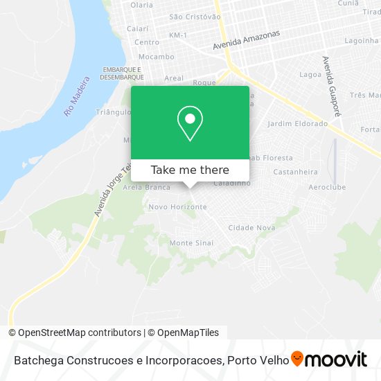 Batchega Construcoes e Incorporacoes map