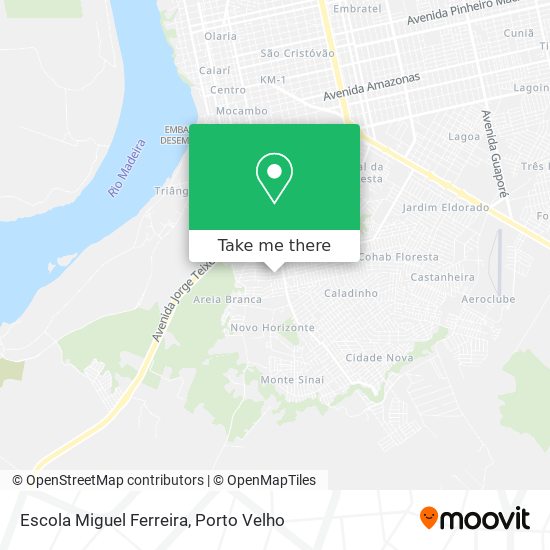 Escola Miguel Ferreira map