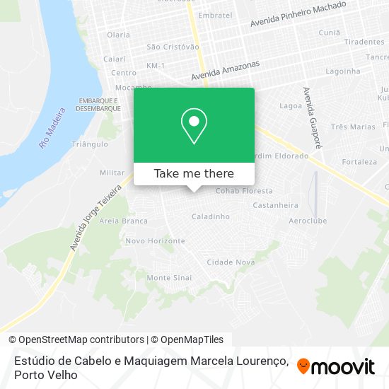 Estúdio de Cabelo e Maquiagem Marcela Lourenço map