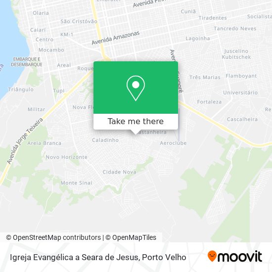 Igreja Evangélica a Seara de Jesus map
