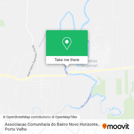 Associacao Comunitaria do Bairro Novo Horizonte. map