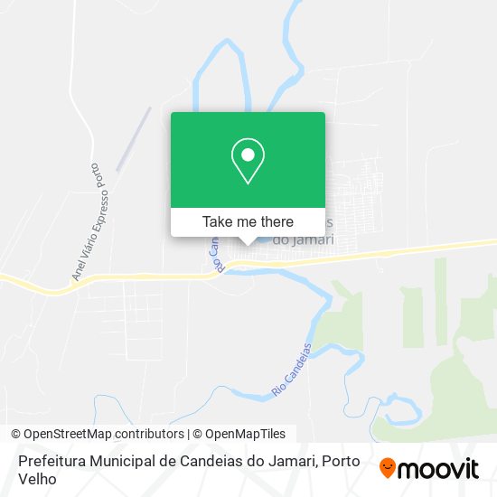 Prefeitura Municipal de Candeias do Jamari map
