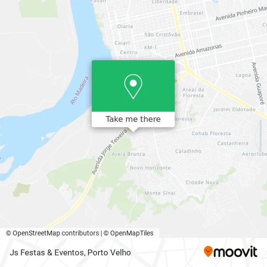 Js Festas & Eventos map