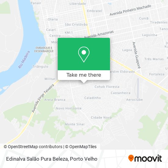 Edinalva Salão Pura Beleza map