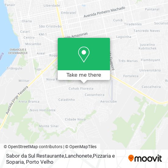 Sabor da Sul Restaurante,Lanchonete,Pizzaria e Soparia map