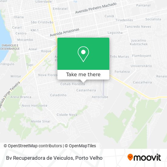 Bv Recuperadora de Veiculos map